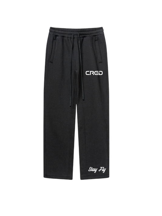 Cred jet black pants